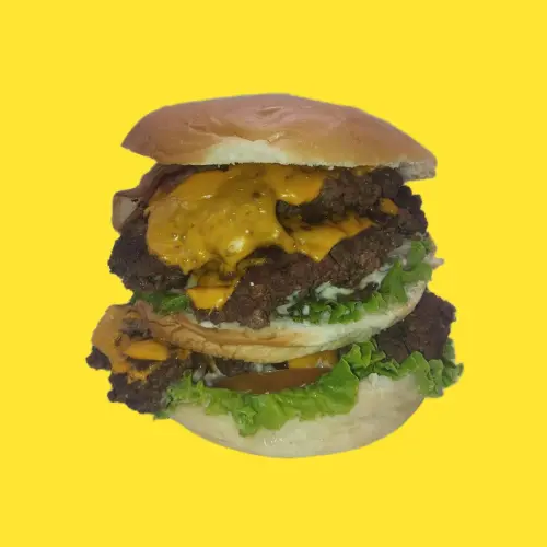 Hamburguesa Super Cuádruple